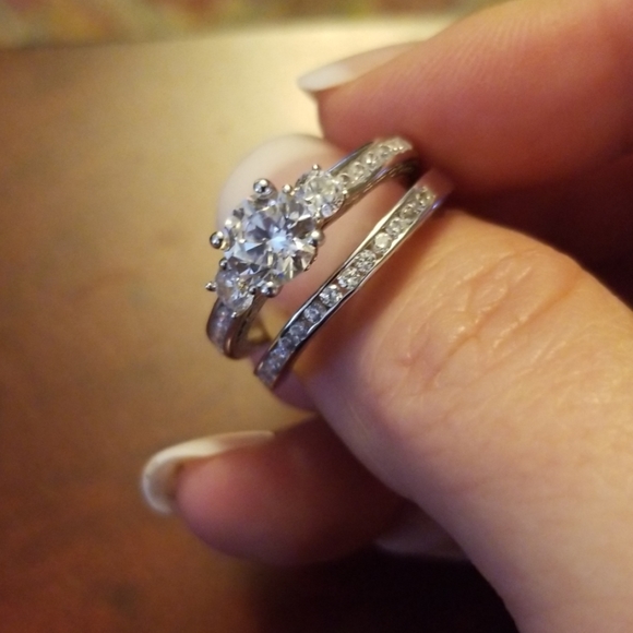 CZ Bridal Set - Picture 4 of 4